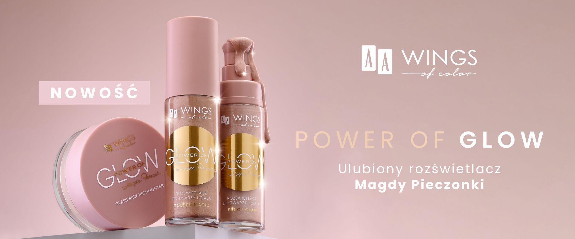 Nowa linia rozświetlaczy AA WOC Power of Glow 